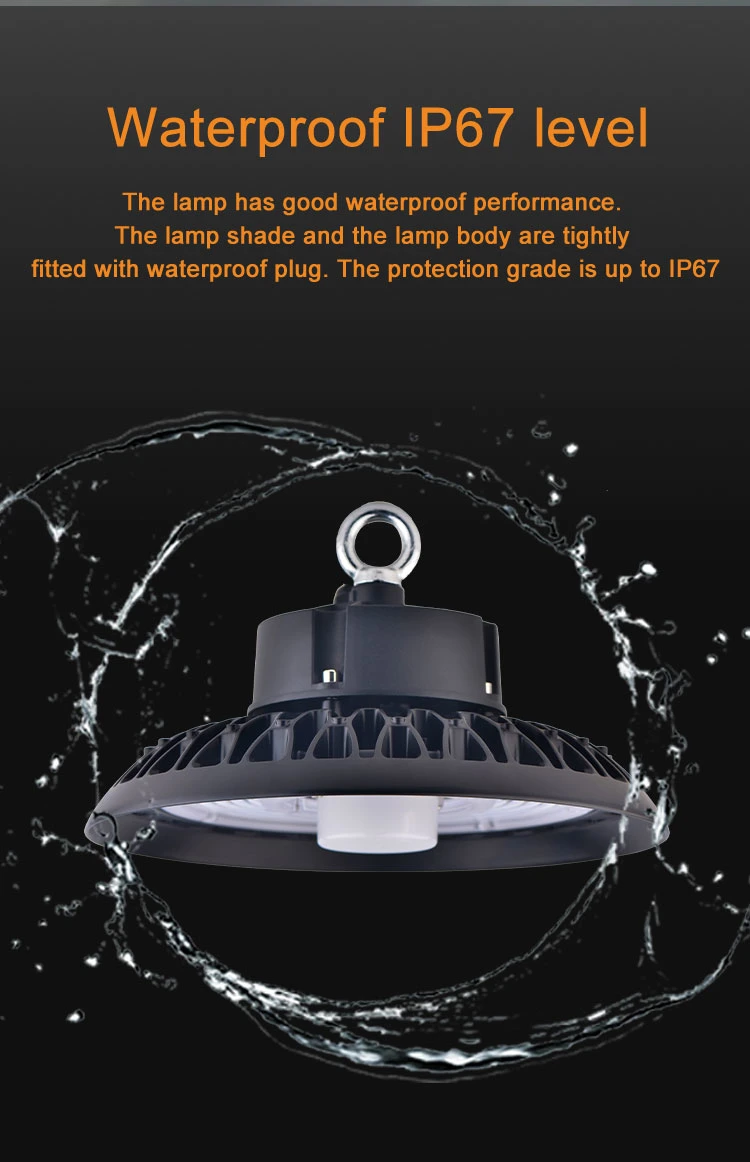 5 Year Warranty High Lumen Motion Sensor LED UFO High Bay