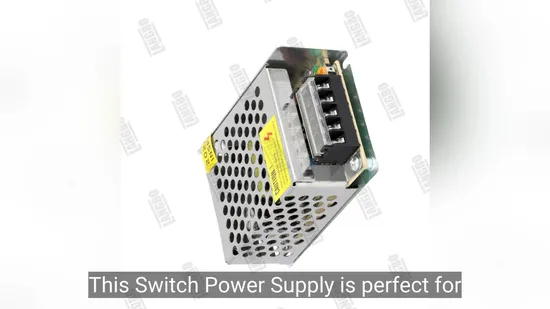 軽くて薄いシェル LED ドライバー 12V 60W 定電圧プラスチック電源